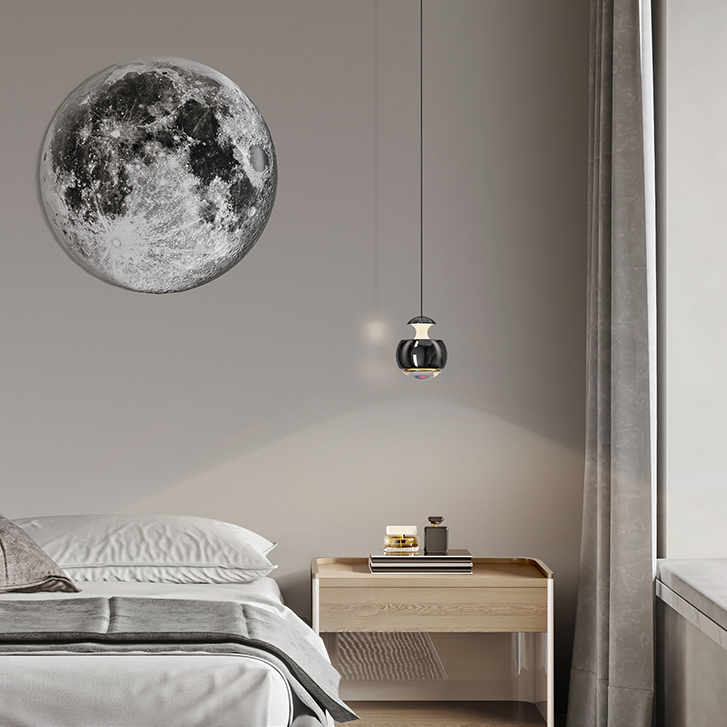 Подвесной светильник SYRUS A Black by ImperiumLoft