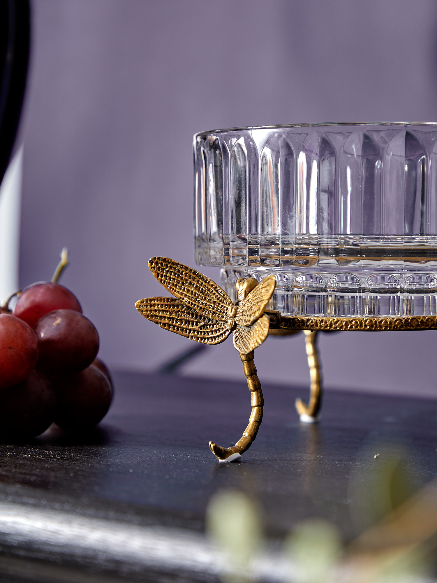 Чаша на стрекозах Glasar HGL479/1/GLASS