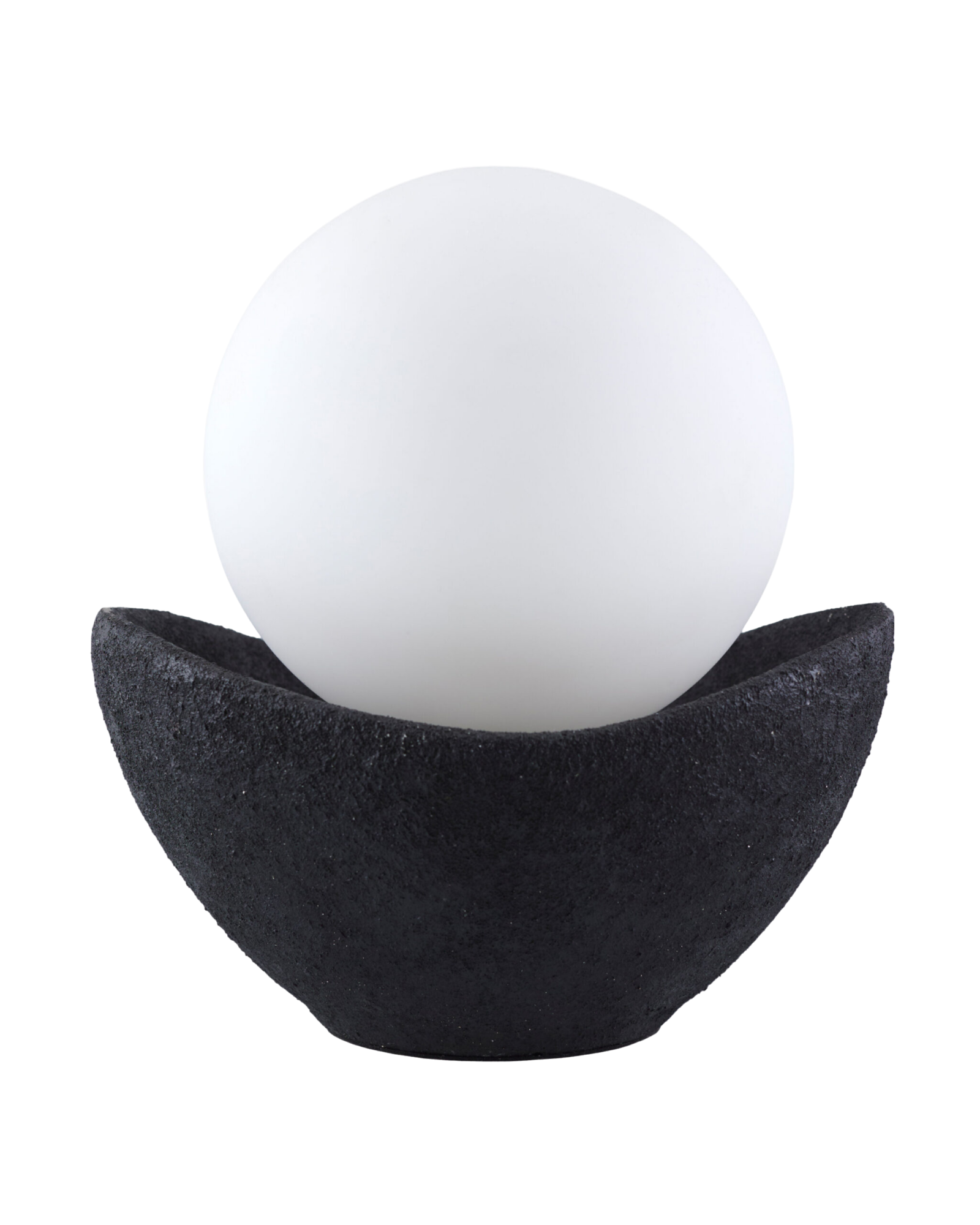 Чёрная настольная лампа Мейперл Louvre Home P3116TB