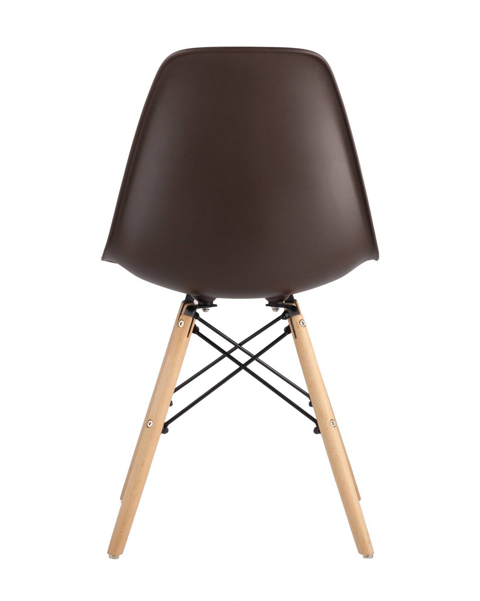 Стул DSW коричневый Stool Group