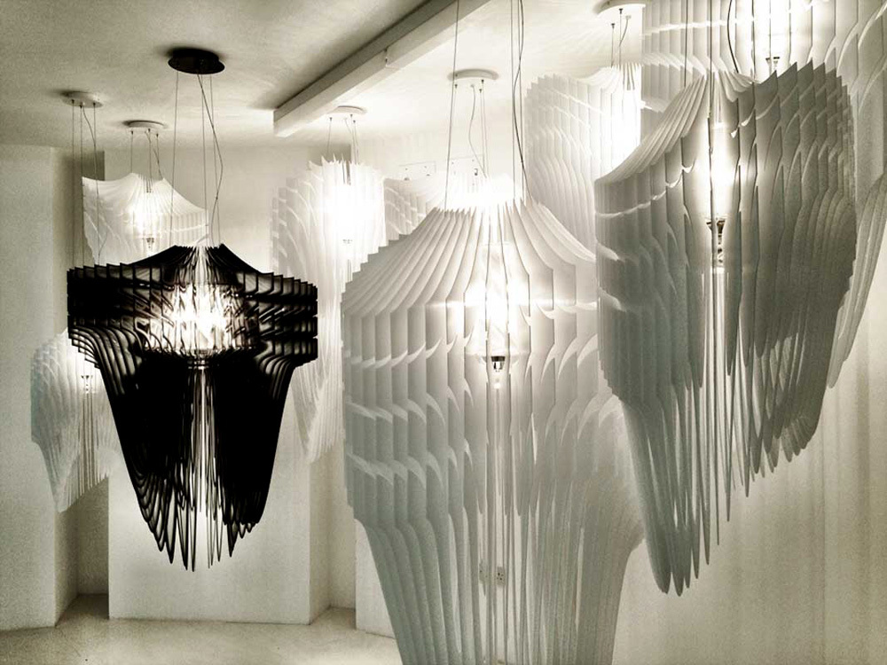 Люстра Slamp Avia Medium White