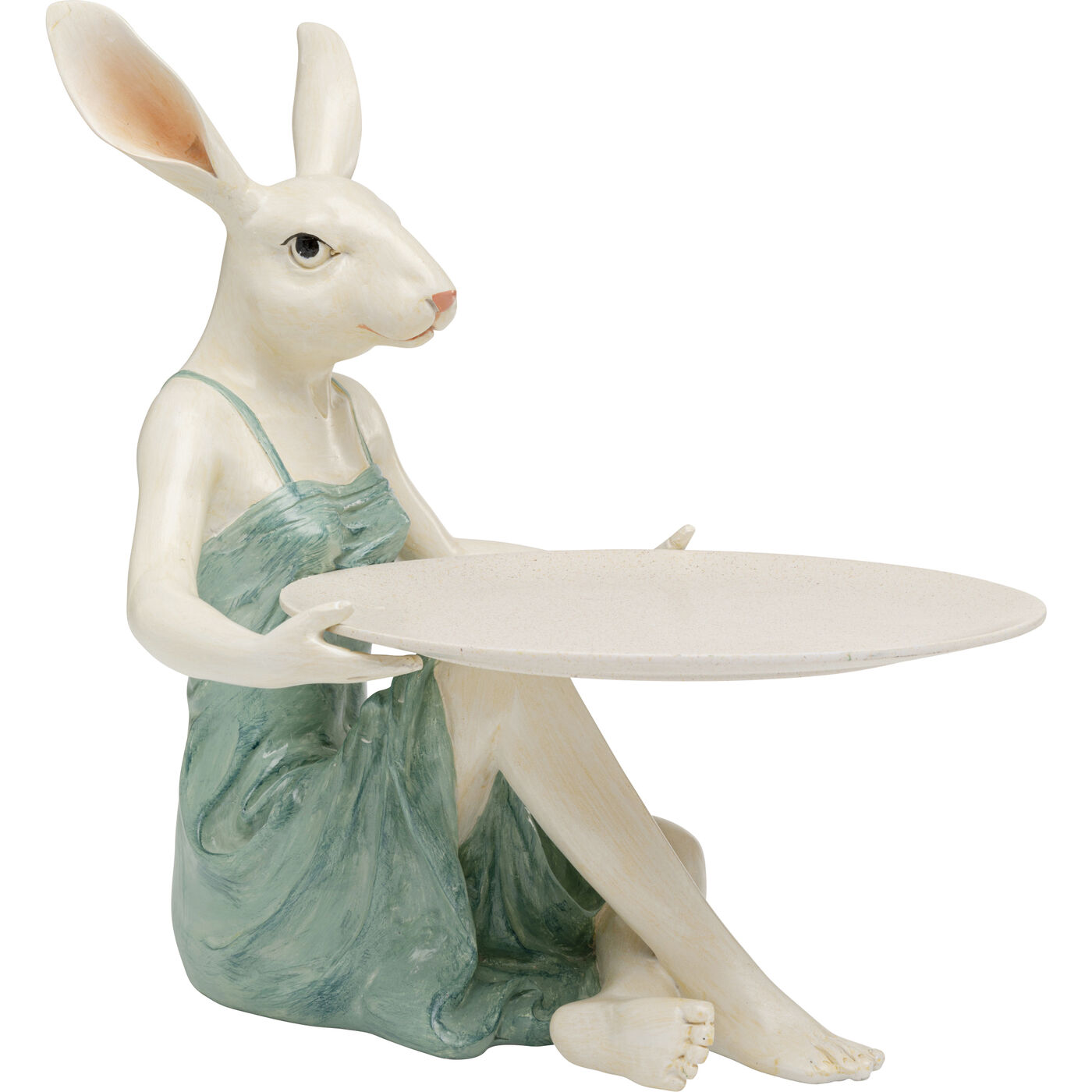 Фигура декоративная Lady Rabbit Tray 29cm KARE 56920