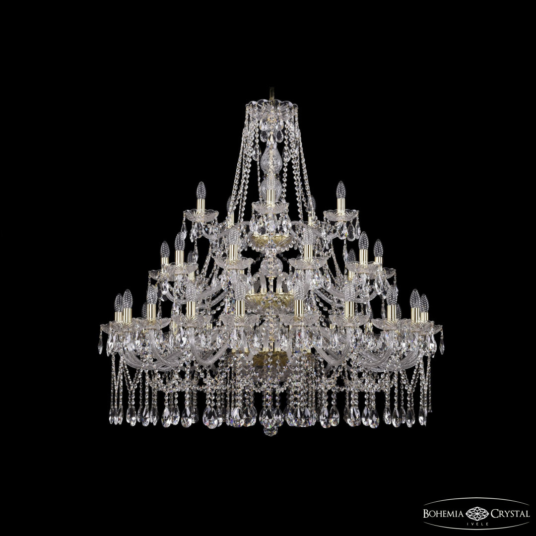 Люстра хрустальная 1413/20+10+5/400/3d G