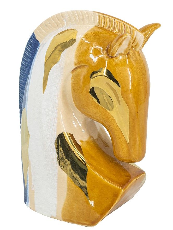 Декор настольный Голова лошади Glasar A61204