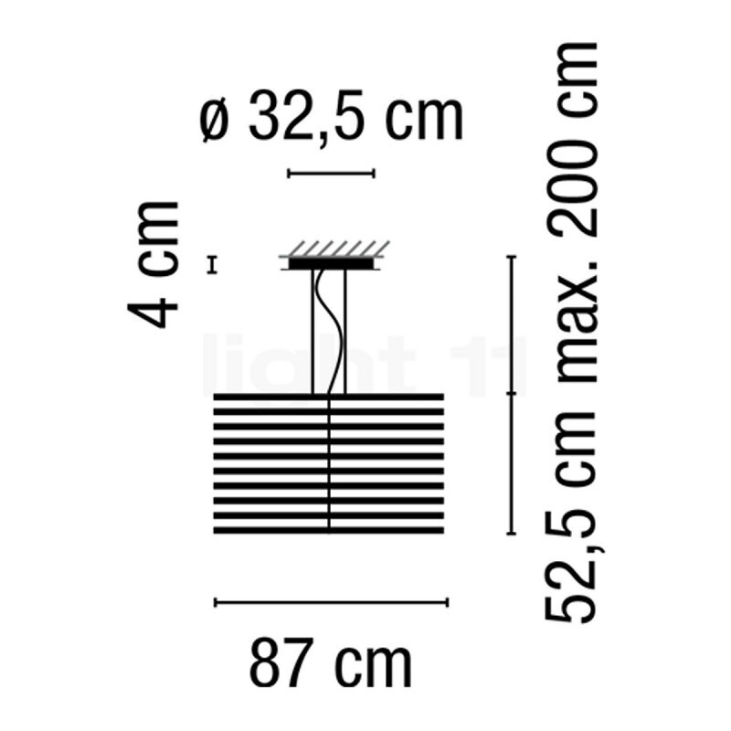 ПОДВЕСНОЙ СВЕТИЛЬНИК VIBIA Rhythm Vertical 2175