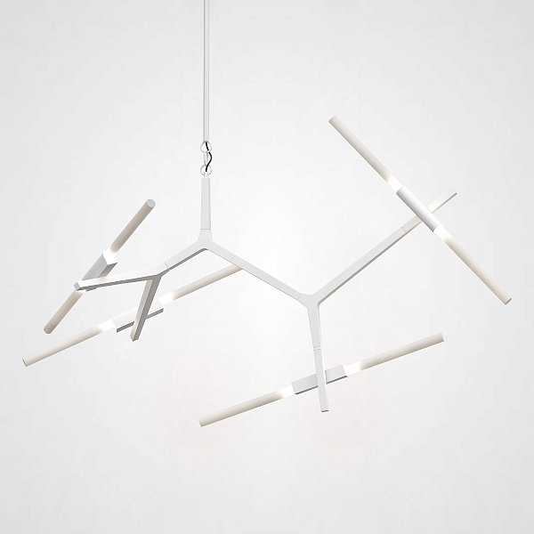 Люстра Агнес Chandelier Summer 8 White by ImperiumLoft