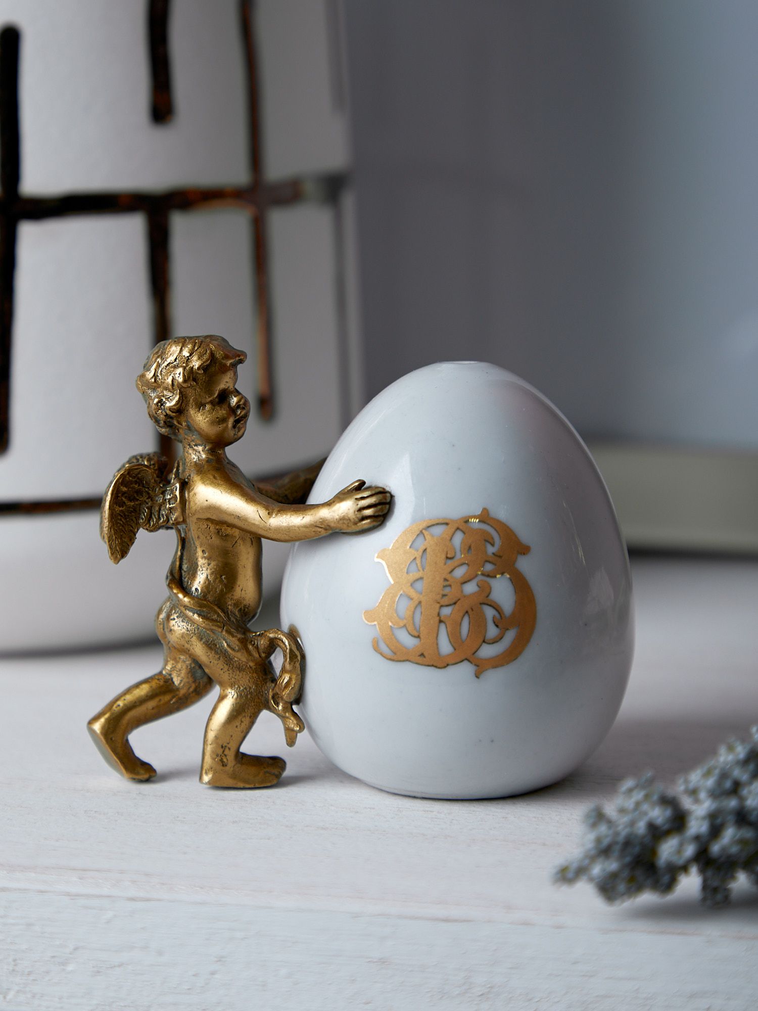 Солонка с ангелом Glasar 31G0482/B1265H/HX0713