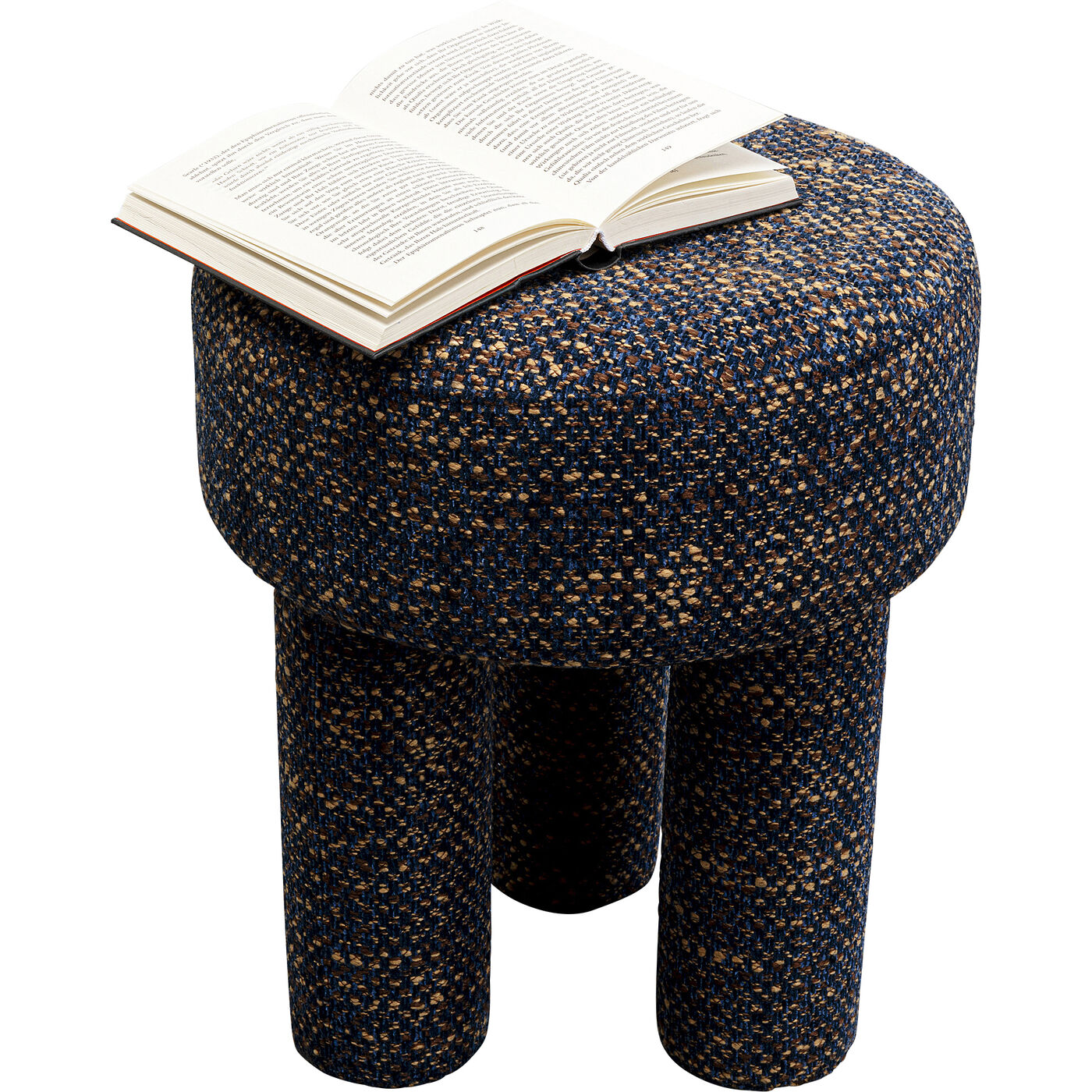 Пуф Tripod Blue Ø36 см KARE 87705