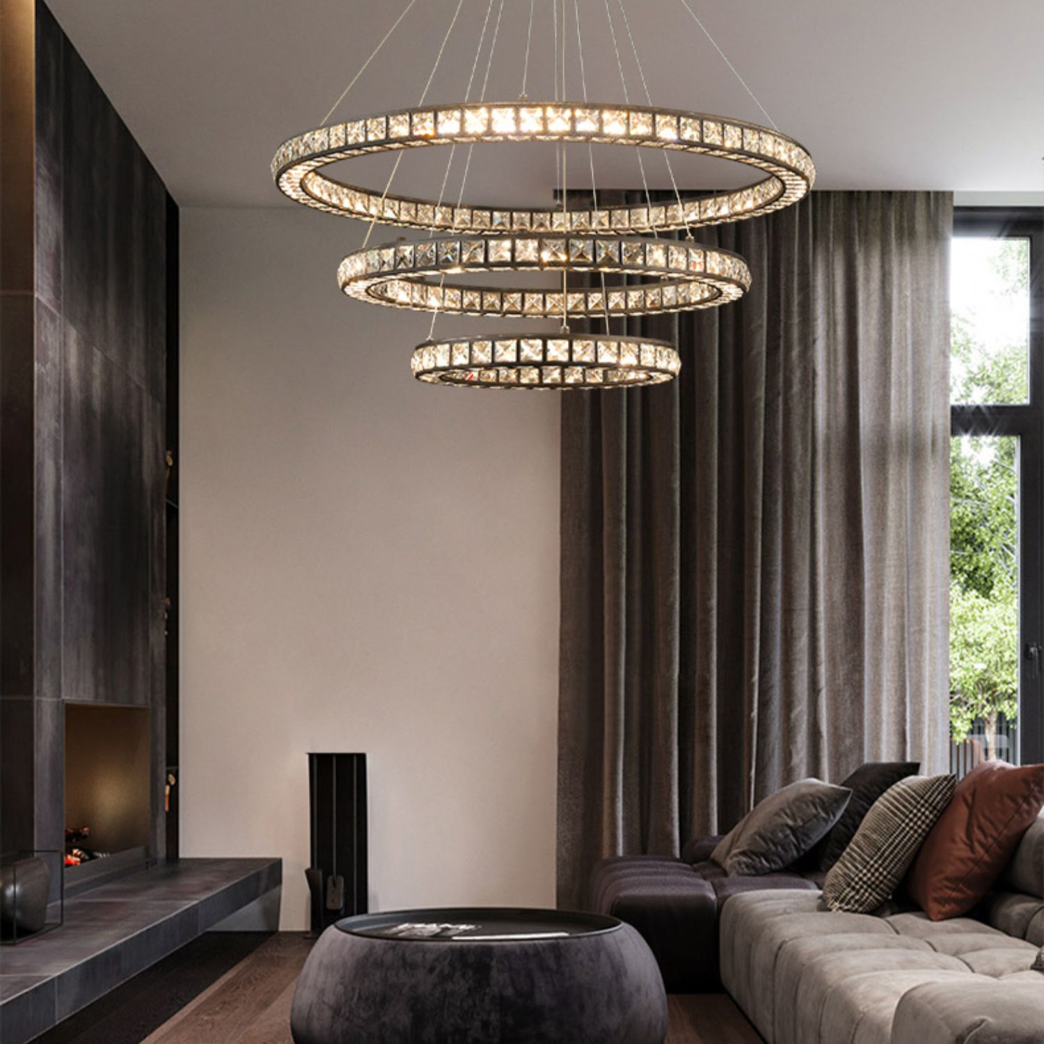 Подвесная люстра INDOR D60+80+100 by ImperiumLoft