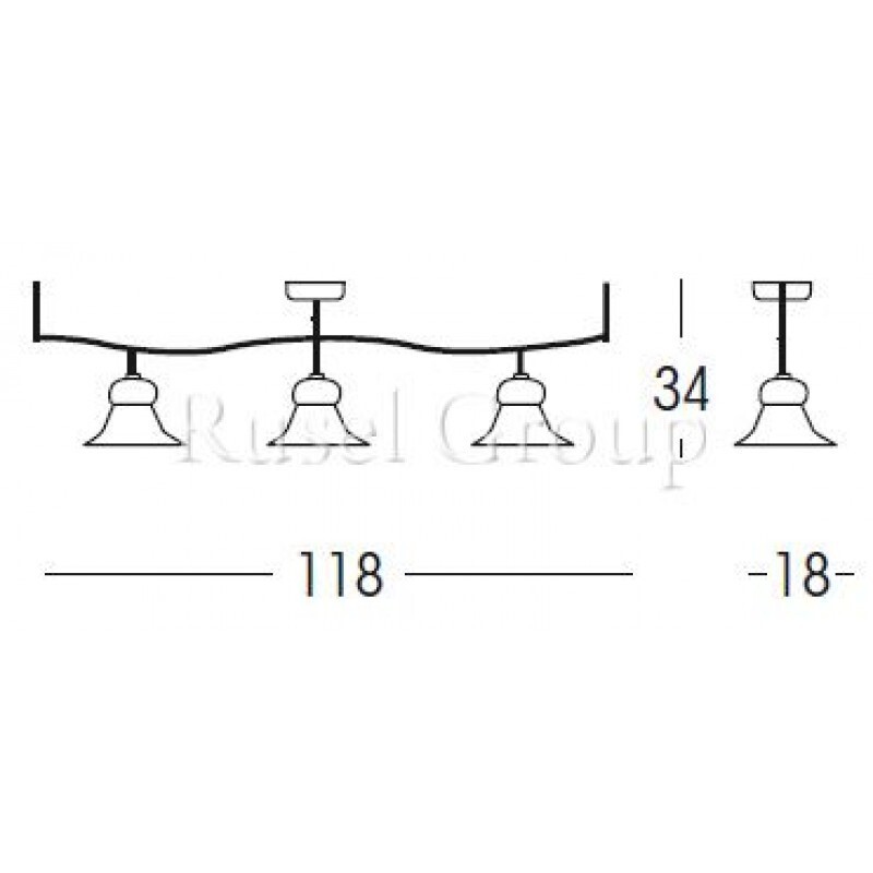 Потолочный светильник Linea Light Mami 2653