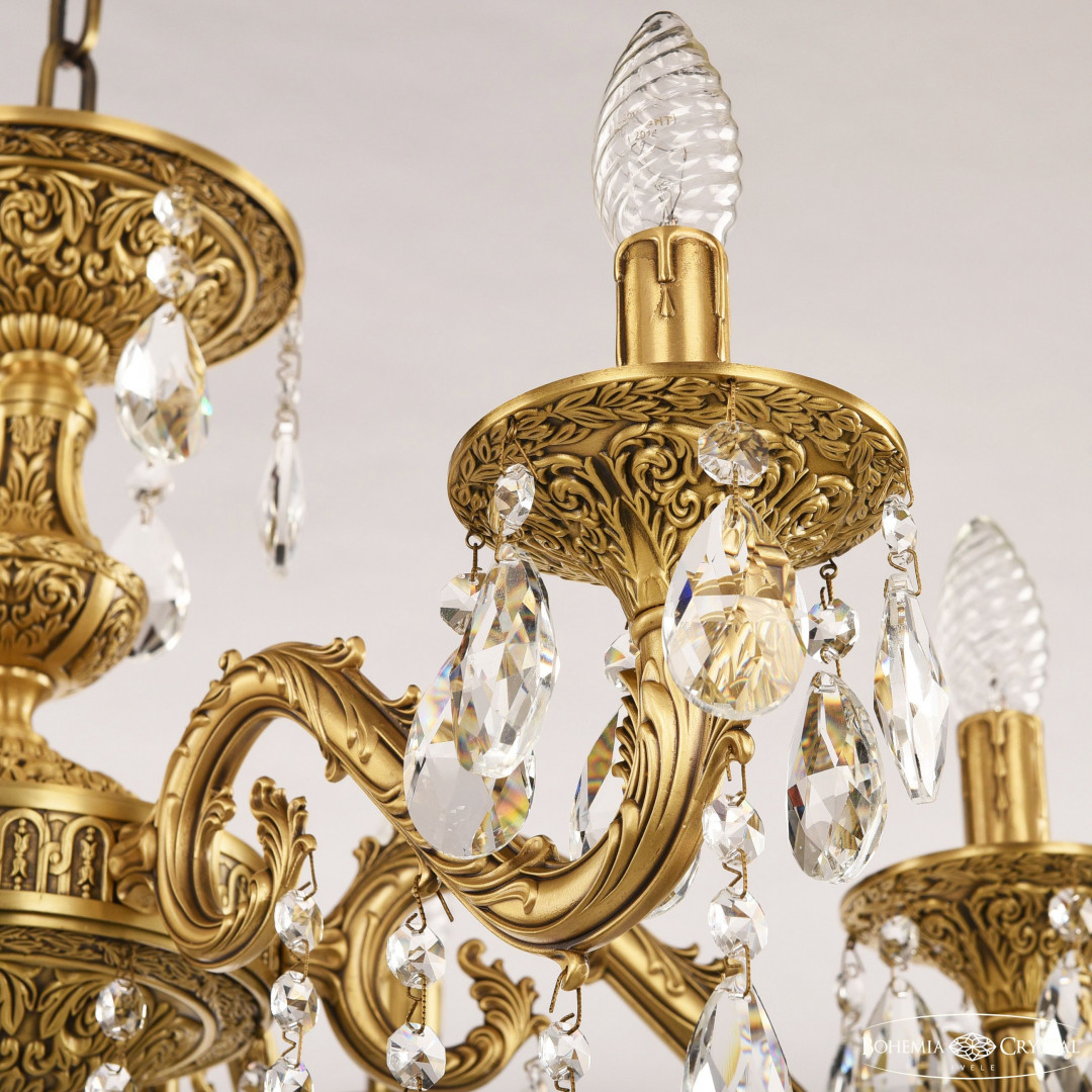 Люстра бронзовая с хрусталём 71202/6/210 B FP