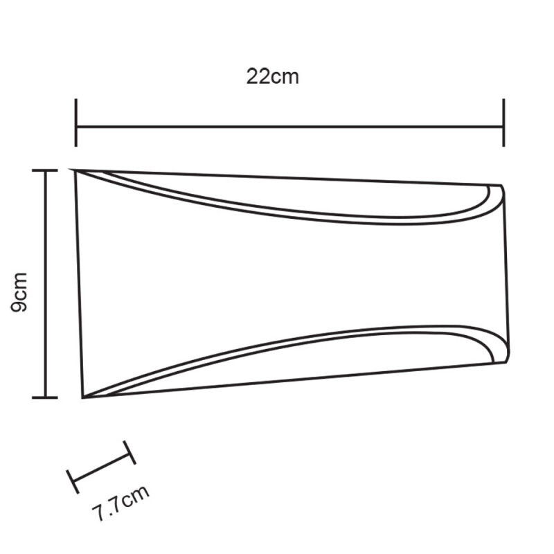 Светильник настенный Arte Lamp A8288AL-1WH