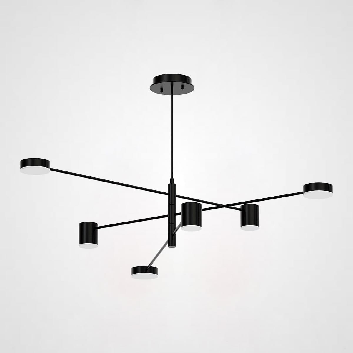 Люстра MOTVIKT Black 6 by ImperiumLoft