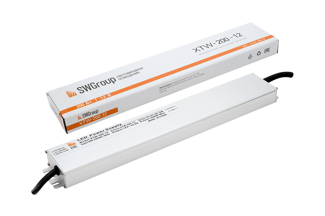 Блок питания SWG XTW-200-12