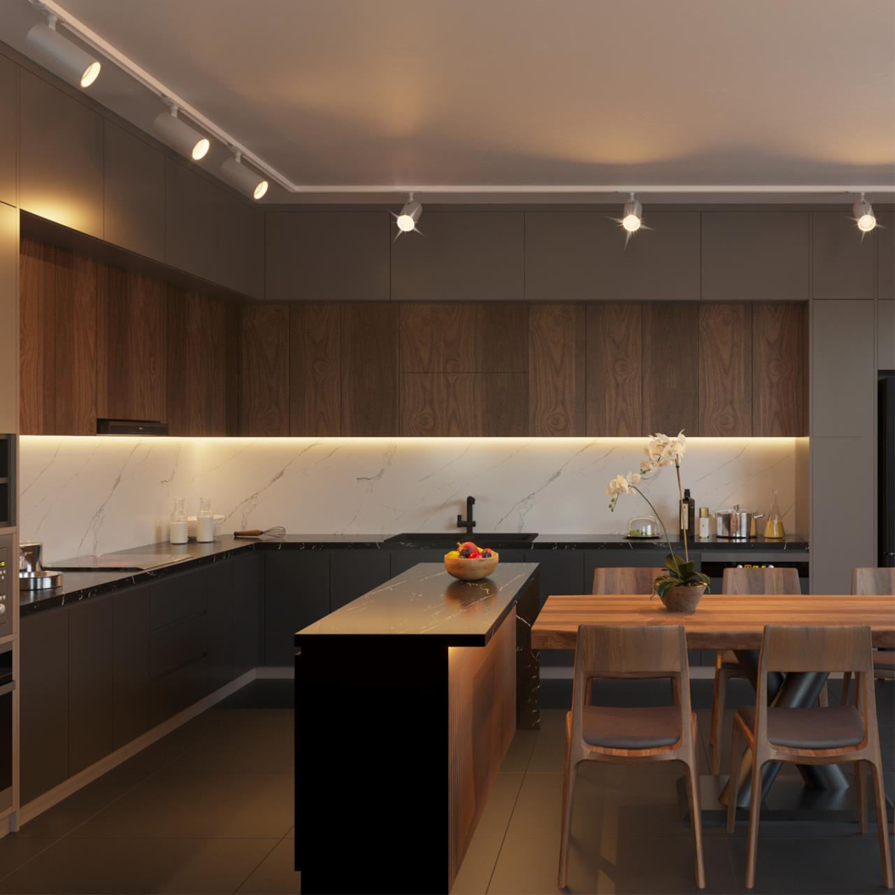 Светильник трековый однофазный двухжильный светодиодный Novotech 359147