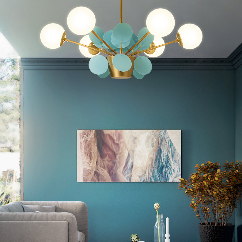 Потолочный светильник MATISSE CH L8 White by ImperiumLoft