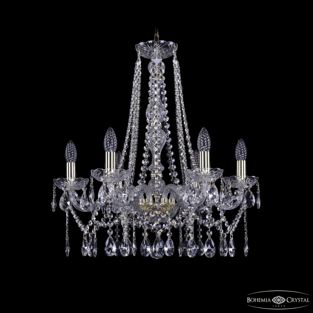 Люстра хрустальная 1413/6/200/h-60 G