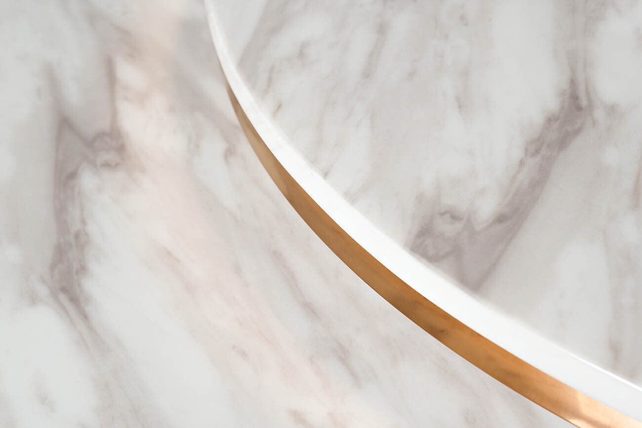 Набор из 2х журнальных столов (искусственный мрамор) Garda Decor 57EL-CT101А