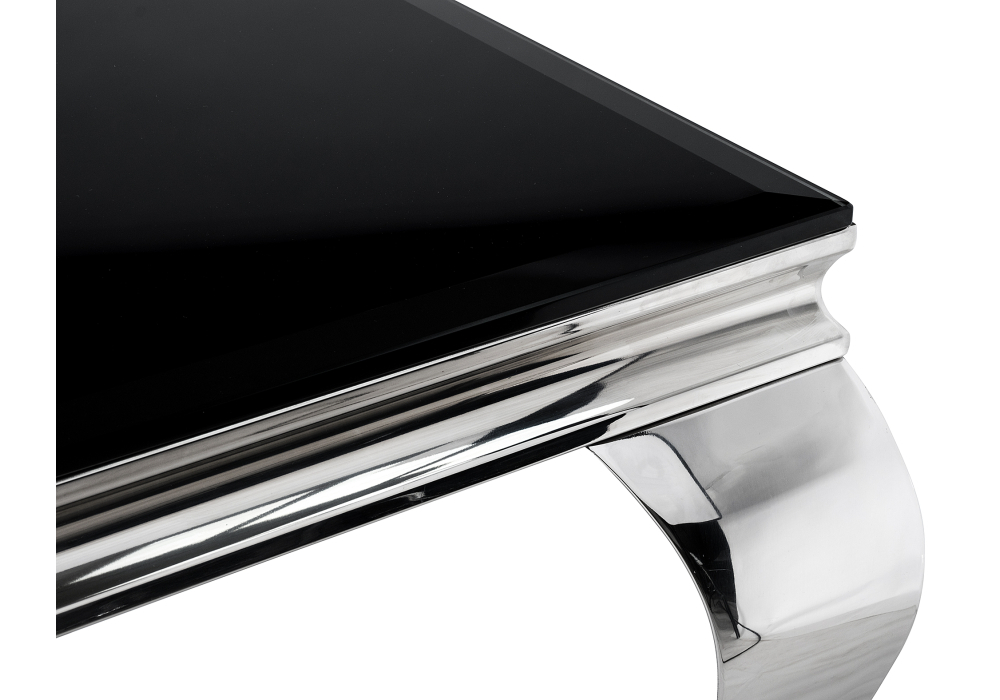 Стол стеклянный Woodville Sondal 160 см черный 11641