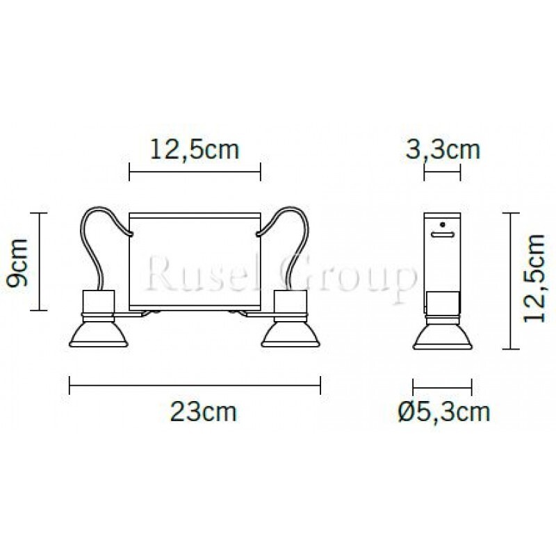 Настенно-потолочный светильник Fabbian Orbis D70 G05 01 Настенно-потолочный светильник Fabbian Orbis D70 G05 01