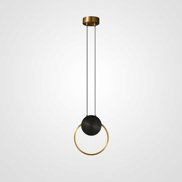 Подвесной светильник WOLKE D20 Brass by ImperiumLoft