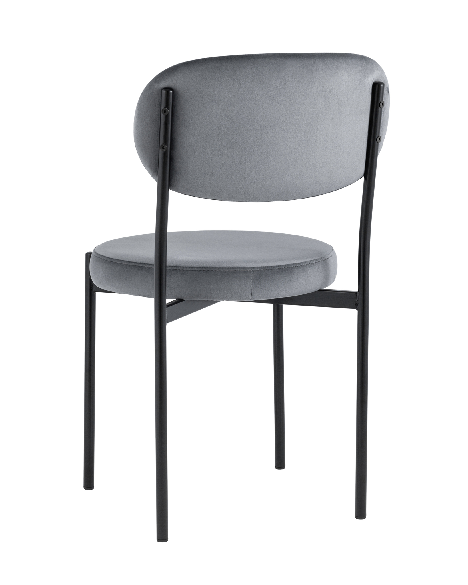 Стул Бриф велюр серый Stool Group
