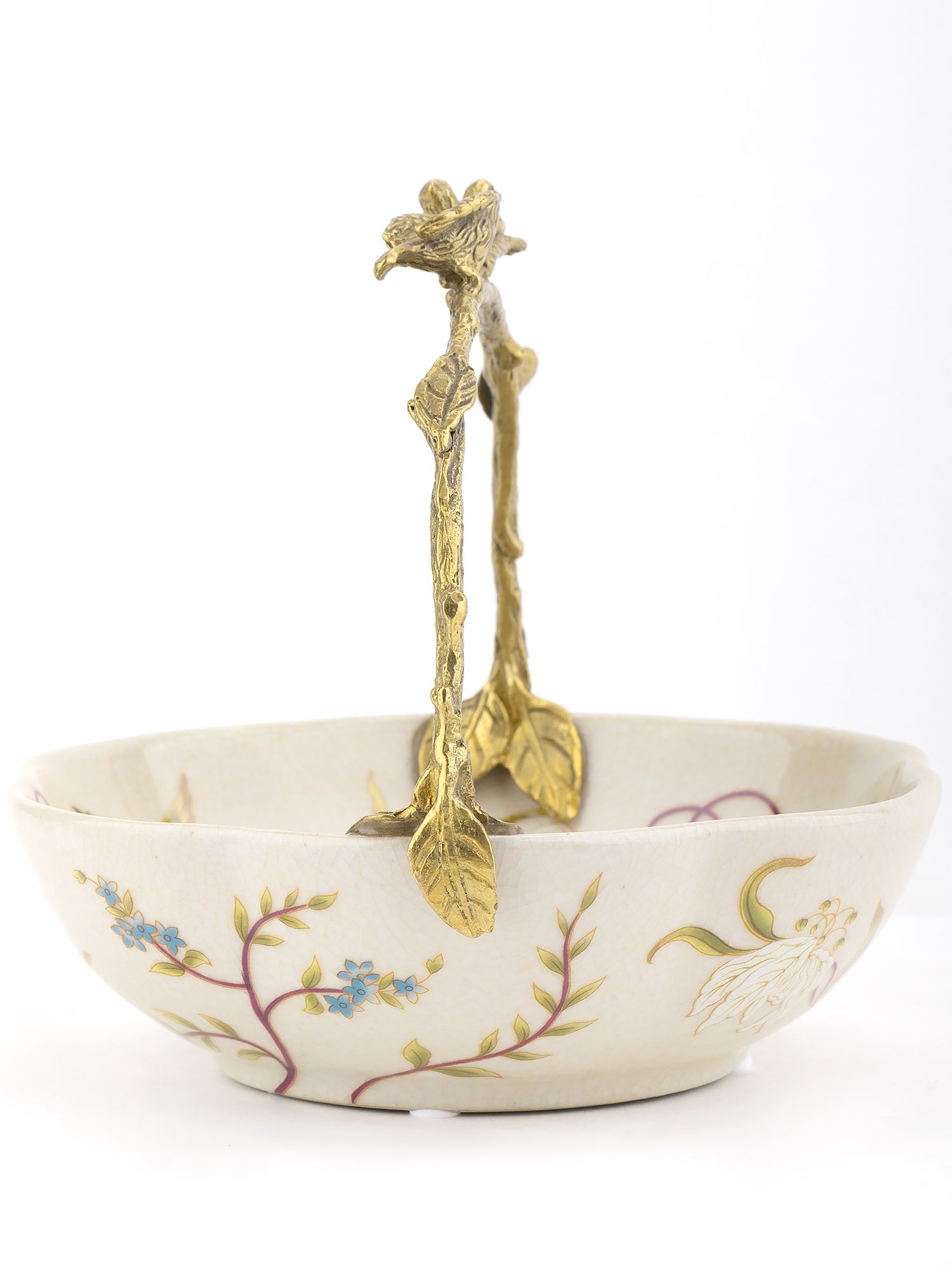 Корзинка с птичками Glasar 31G2403/HD009C/HFD2075