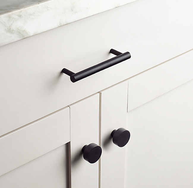 Ручка-кнопка Restoration Hardware Spritz d.2.5 Aged Brass