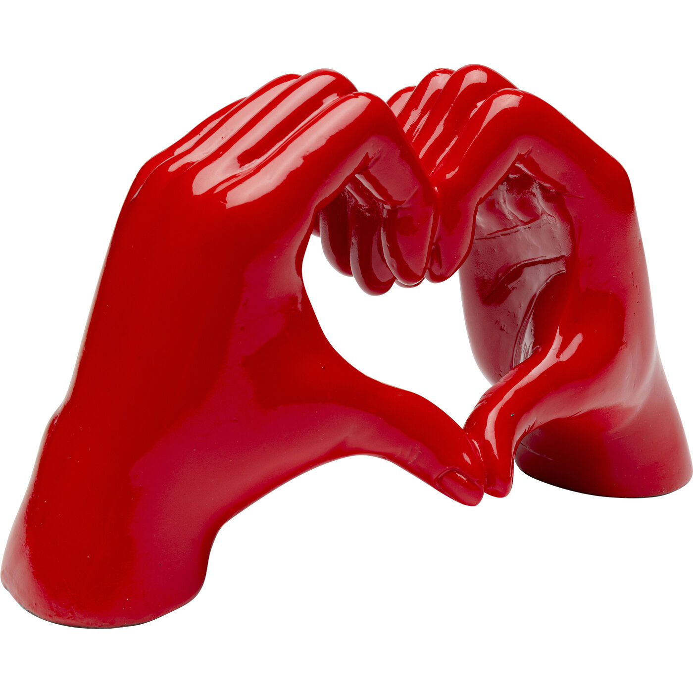 Фигура декоративная Heart Hands Red 12cm KARE 56649
