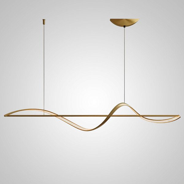 Подвесной светильник ADONIS L160 Brass by ImperiumLoft