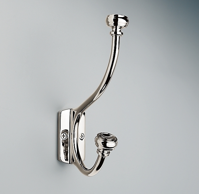 Крючок Restoration Hardware Gilmore Polished Nickel