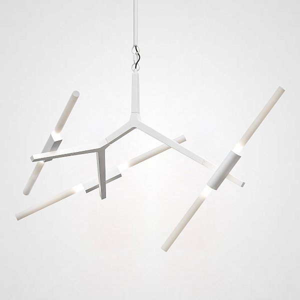 Люстра Агнес Chandelier Summer 6 White by ImperiumLoft