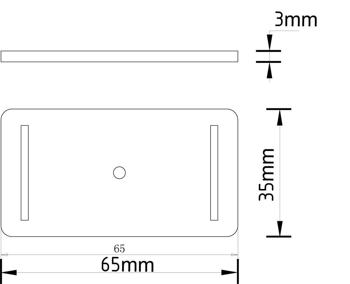 Дополнительноерепление для фиксации светильника на дереве Donolux Fixing DL20521