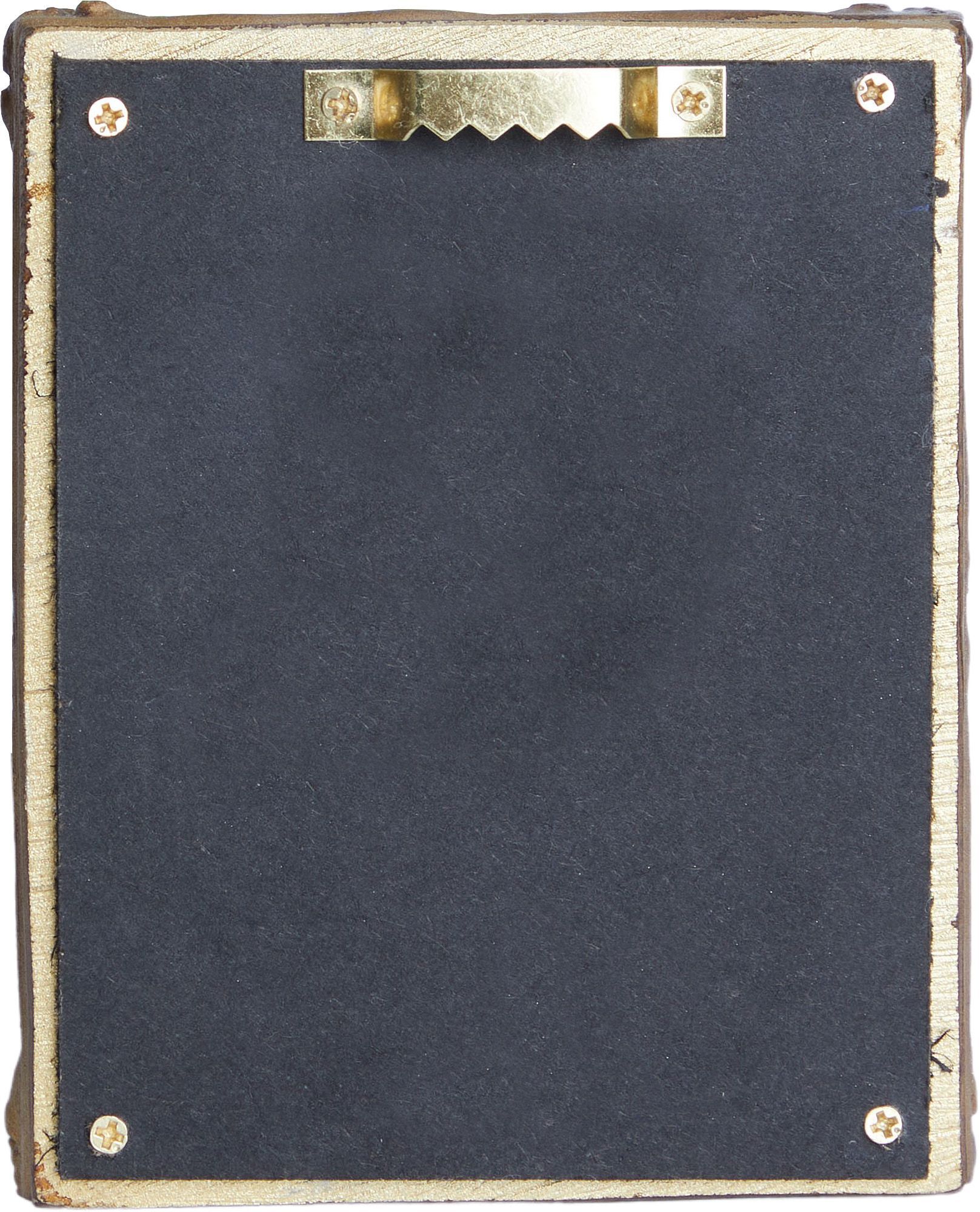 Картина в раме Собака, масло, под старину Glasar 28-325