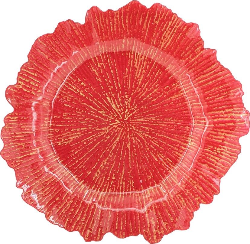 Блюдо декоративное Glasar RC130569