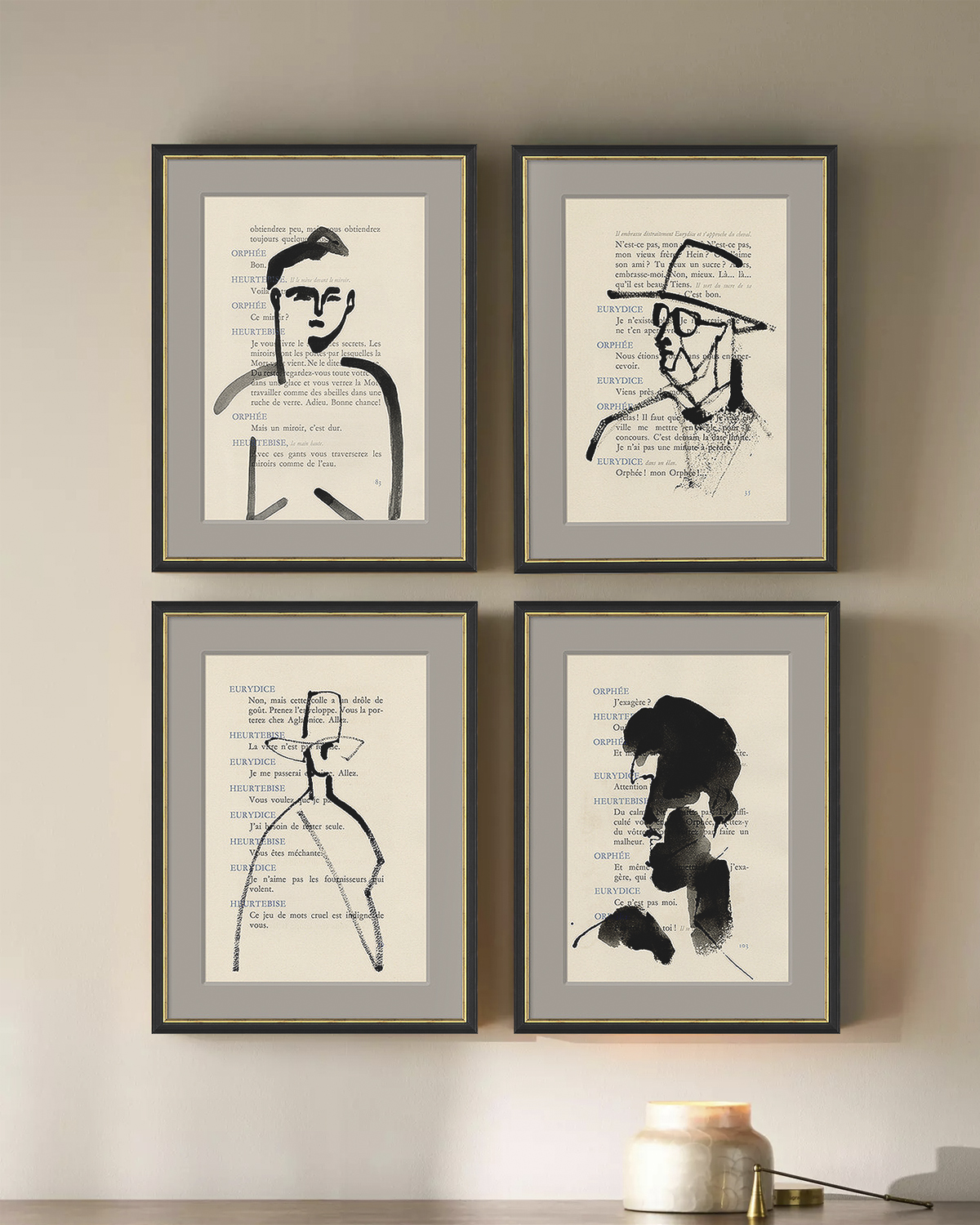 Интерьерный постер “Orphee-II” Louvre Home DPP630924VHS