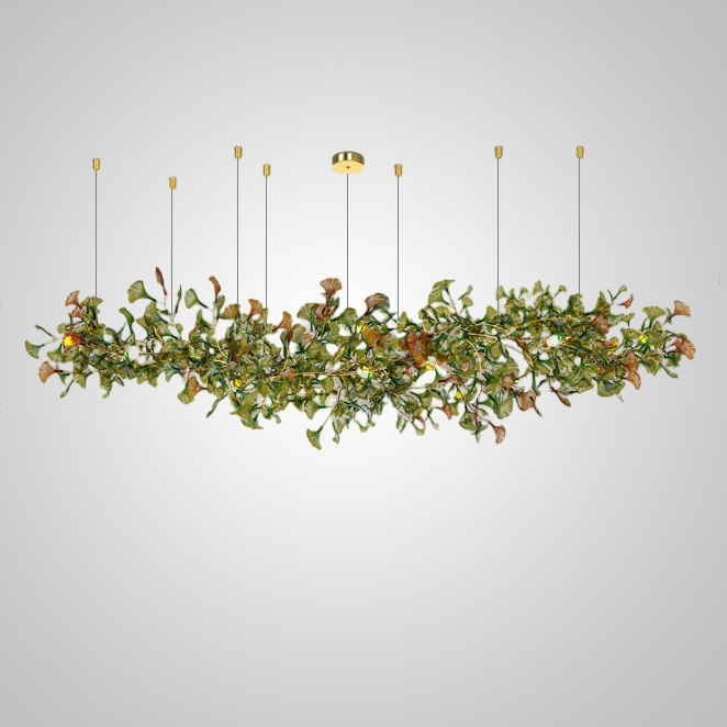 Подвесная люстра ELLING B L300 Green by ImperiumLoft