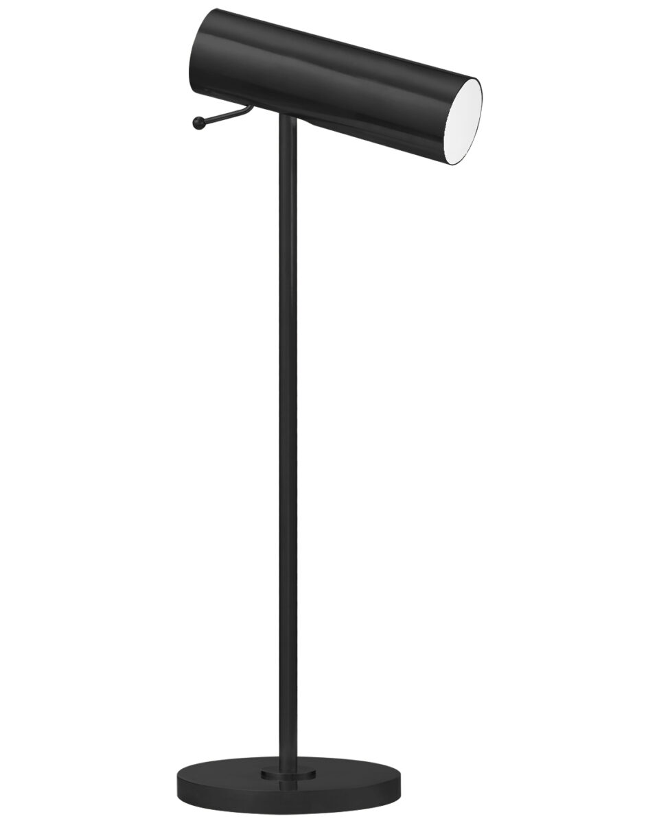 Черная настольная лампа Ллойд Louvre Home P2590TB
