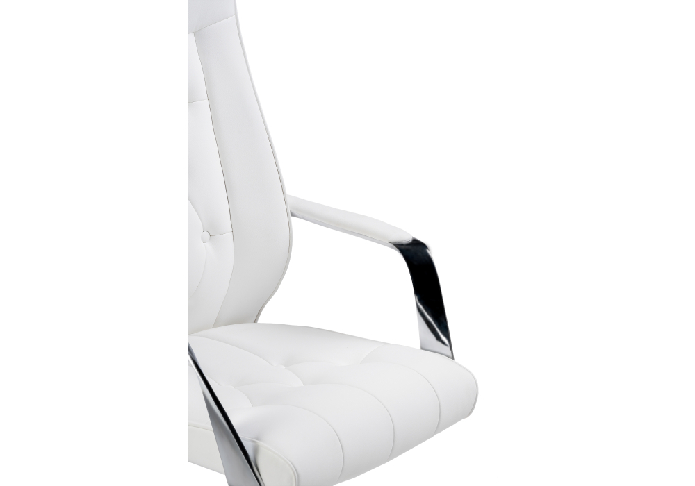 Стул Woodville Sarabi white / satin chrome 15424