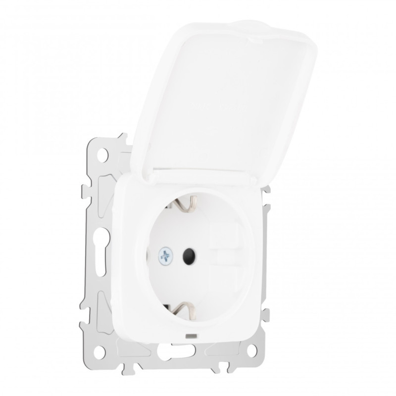 Розетка Arte Milano 205.41-1.white