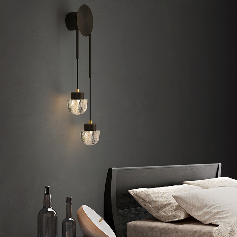 Настенный светильник LYKKE Black by ImperiumLoft