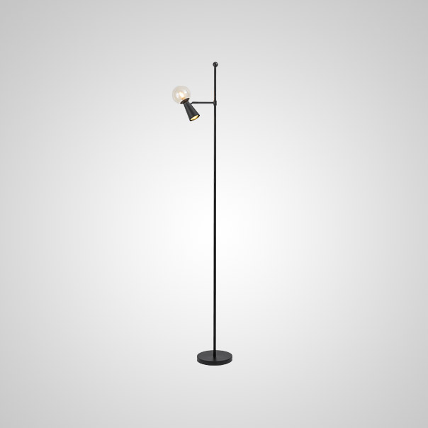 Торшер ABELINA FL Brass Amber by ImperiumLoft