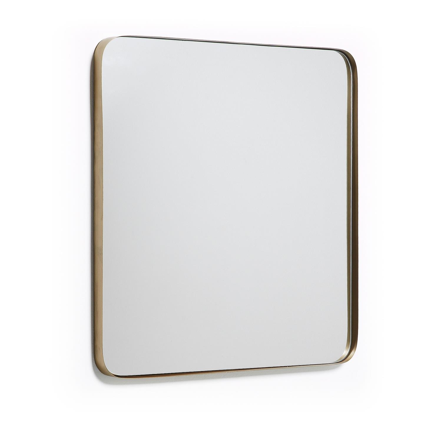 Зеркало Marcus 60x60 золотое La Forma (ex Julia Grup)