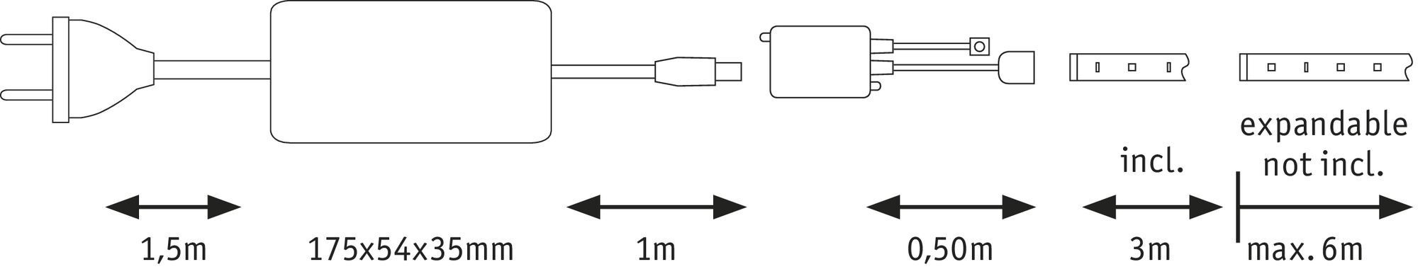 Лента светодиодная Paulmann 70628