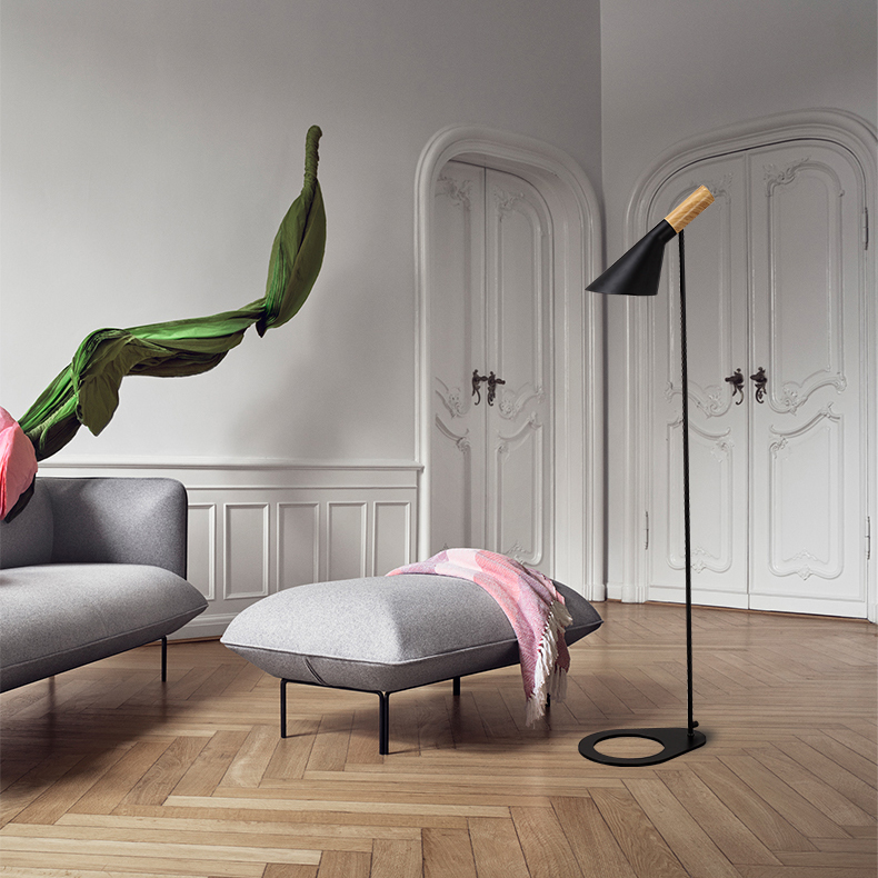 Торшер AJ Floor by Arne Jacobsen for Louis Poulsen Black by ImperiumLoft