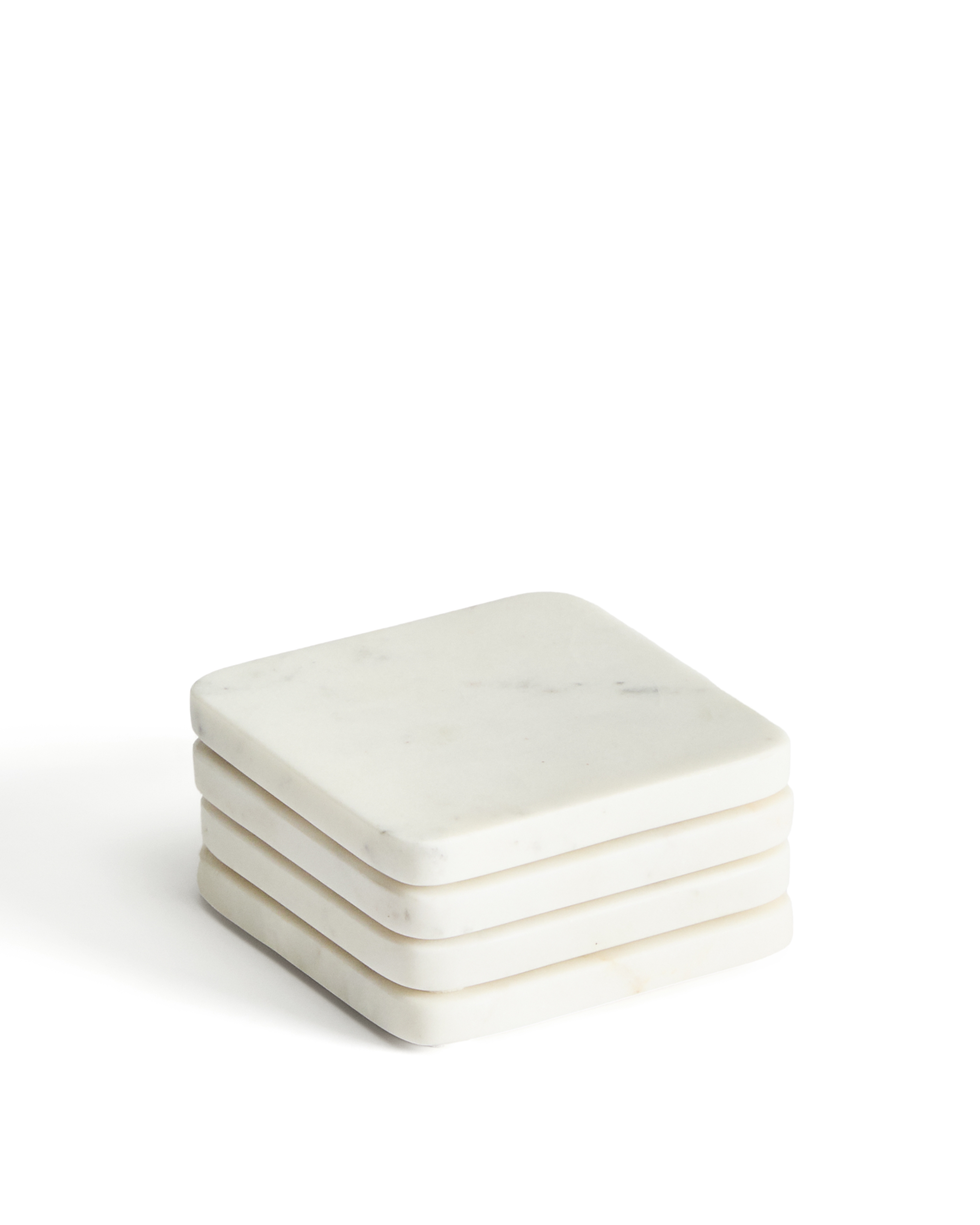 Nuvir набор из 4 подставок из белого мрамора La Forma (ex Julia Grup)