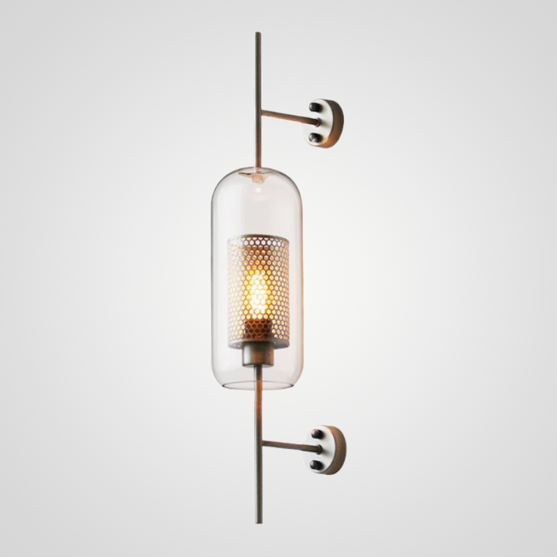 Настенный Светильник Catch Wall Cylinder L78 Stell By Imperiumloft