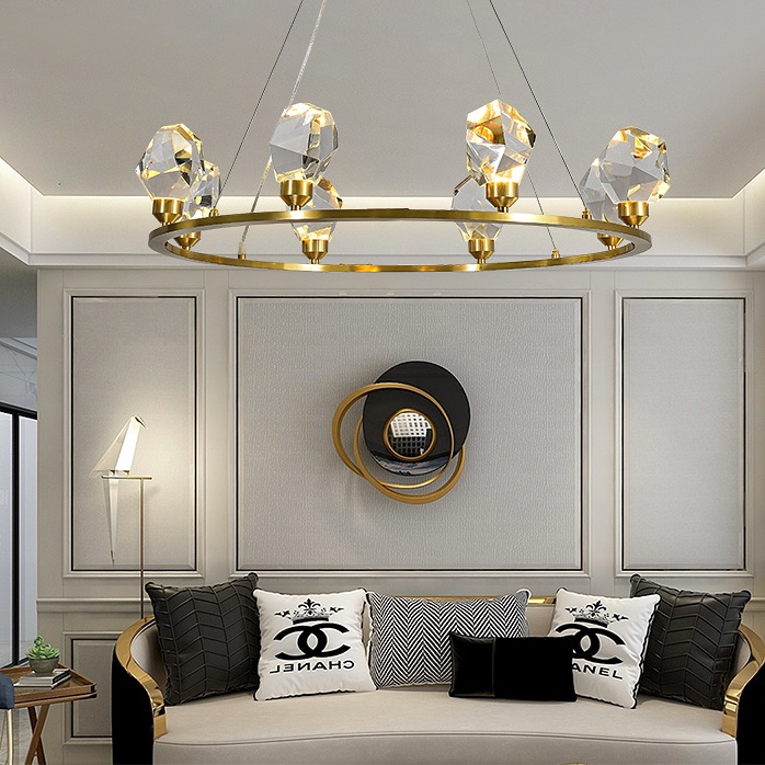 Люстра на кольцевом каркасе CRISTEL R by ImperiumLoft