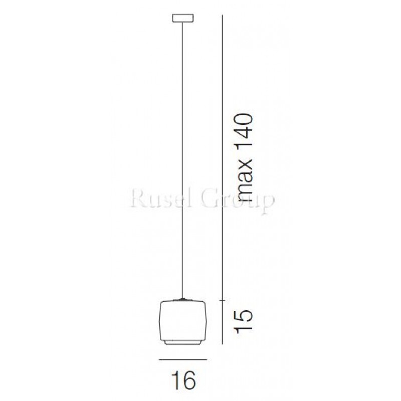 Подвесной светильник Vistosi BOT SP 16