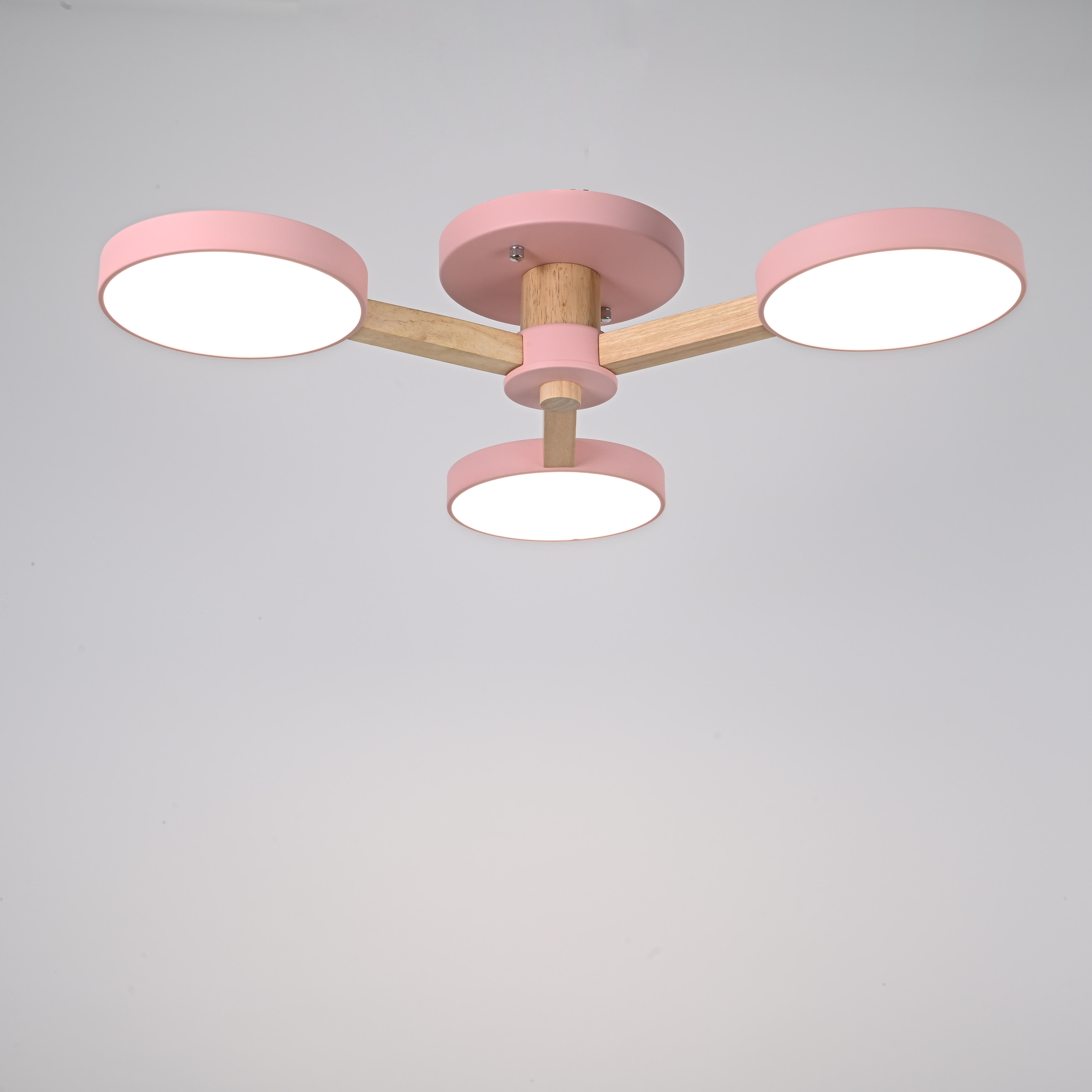 Потолочная люстра TURNA 3 Pink by ImperiumLoft
